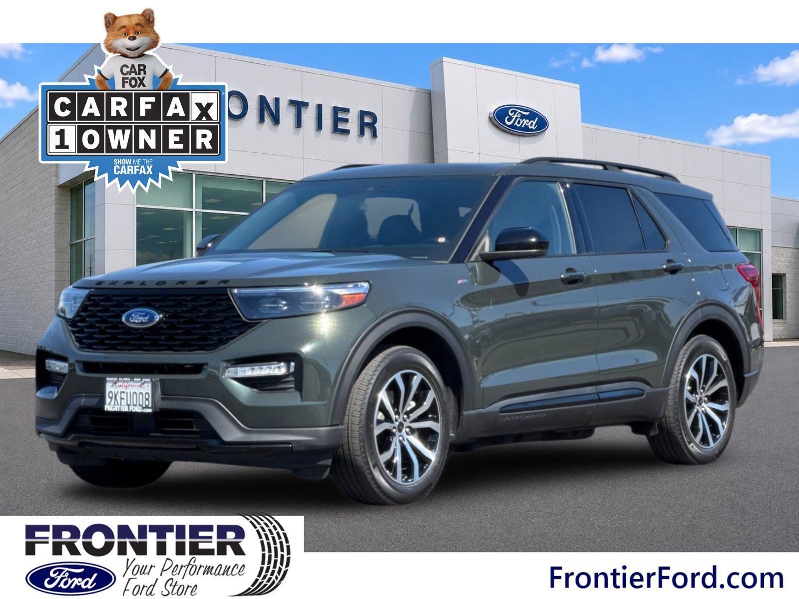 Used 2023 Ford Explorer ST-Line w/ Class IV Trailer Tow Package RWD image 9