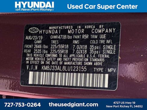 Used 2020 Hyundai Tucson SEL FWD image 37