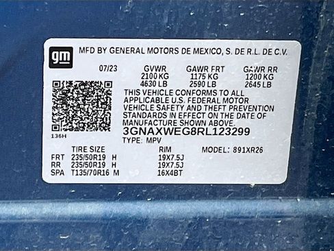 Used 2024 Chevrolet Equinox RS w/ LPO, Floor Liner Package image 29