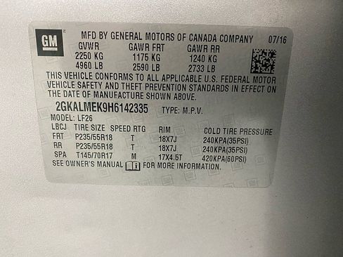 Used 2017 GMC Terrain SLE image 10