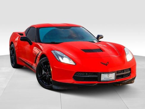 Used 2016 Chevrolet Corvette Stingray Coupe w/ Carbon Flash Badge Package image 2