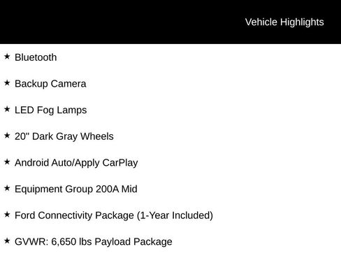 New 2026 Ford F150 STX w/ Equipment Group 200A AWD/4WD image 3