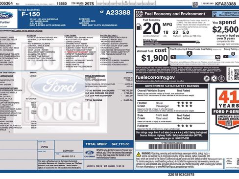 Used 2019 Ford F150 XLT w/ Equipment Group 302A Luxury image 11