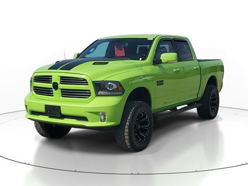 Used 2017 RAM 1500 Sport w/ Sublime Green Sport Package AWD/4WD image 2