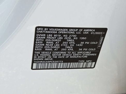 Used 2023 Volkswagen Atlas SE AWD/4WD image 34