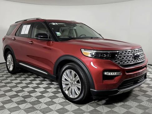 Used 2021 Ford Explorer Limited w/ Hybrid Equipment Group 310A RWD image 3