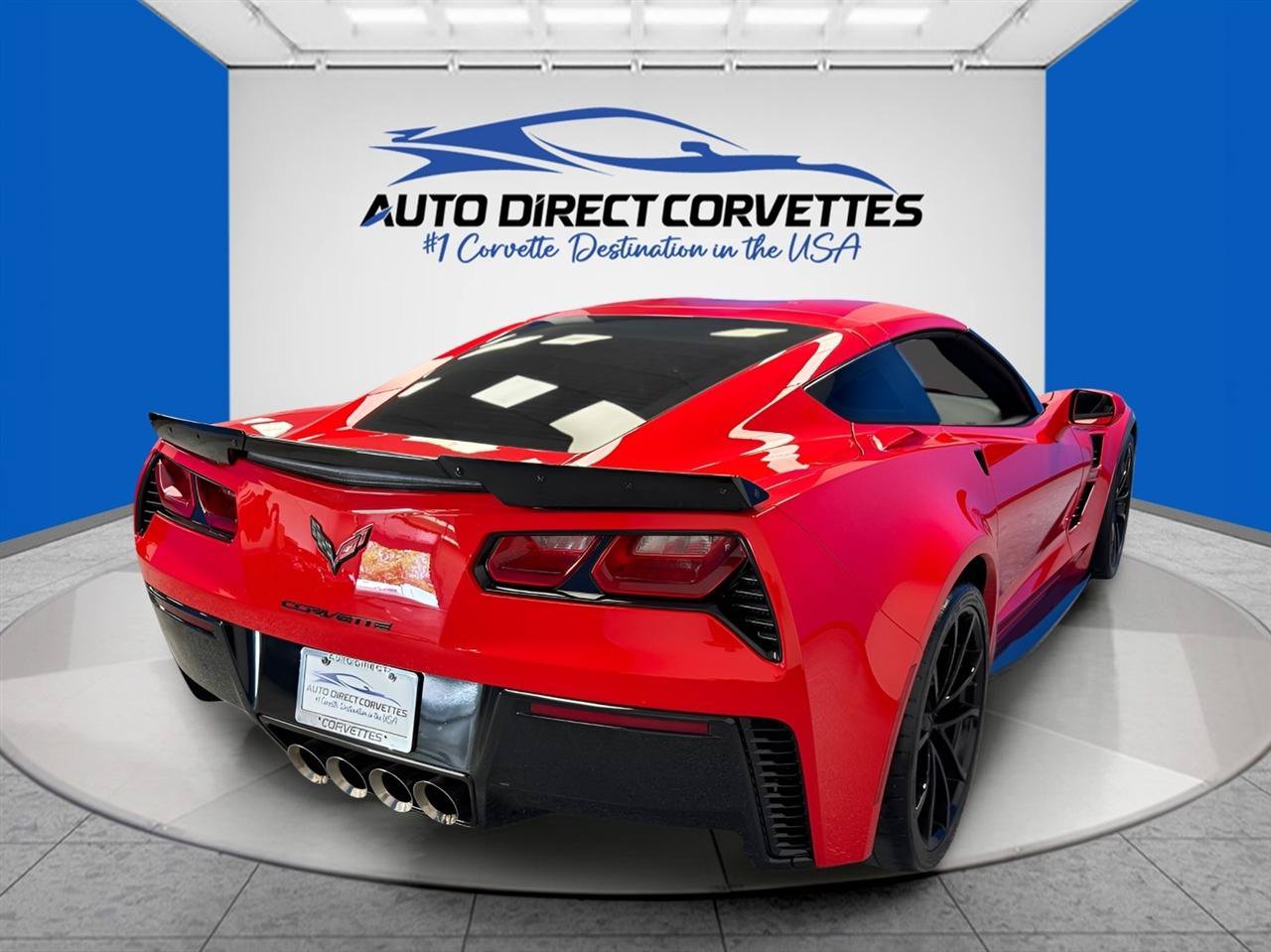 Used 2019 Chevrolet Corvette Grand Sport w/ Carbon Flash Badge Package RWD image 16