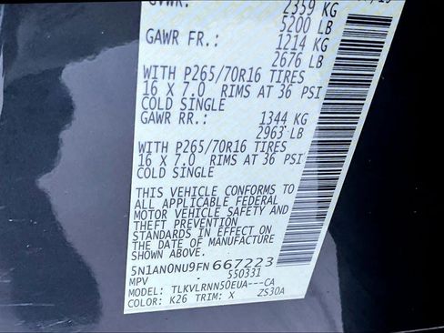 Used 2015 Nissan Xterra S image 31