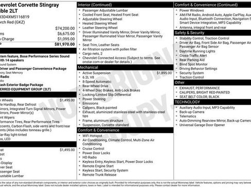 Certified 2021 Chevrolet Corvette 2LT image 9