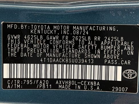 Used 2025 Toyota Camry LE FWD image 22