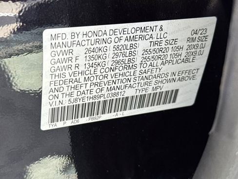 Certified 2023 Acura MDX SH-AWD w/ Advance Package image 39