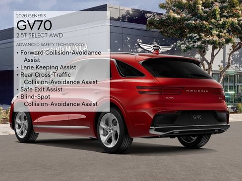 New 2026 Genesis GV70 2.5T Select AWD/4WD image 36