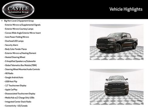 New 2026 RAM 1500 4x4 Crew Cab image 6