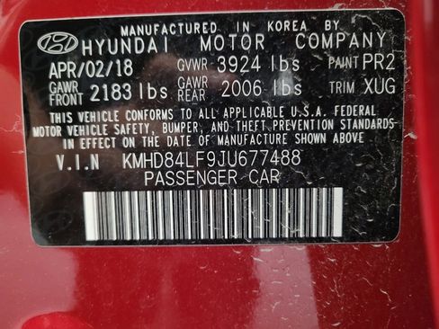 Used 2018 Hyundai Elantra SEL FWD image 33