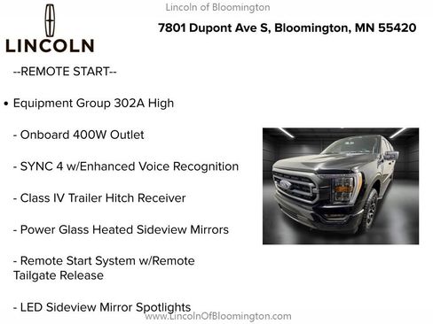 Used 2023 Ford F150 XLT w/ Equipment Group 302A High image 5