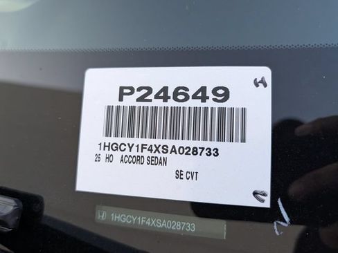 Used 2025 Honda Accord SE image 36