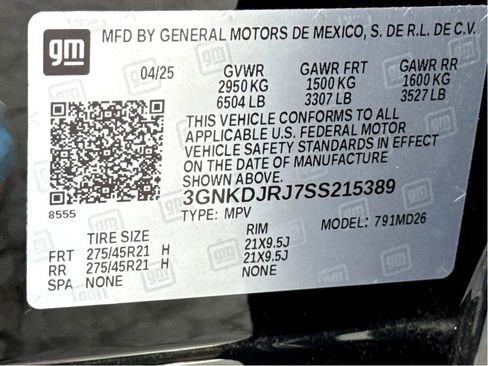 Used 2025 Chevrolet Blazer EV RS AWD/4WD image 24