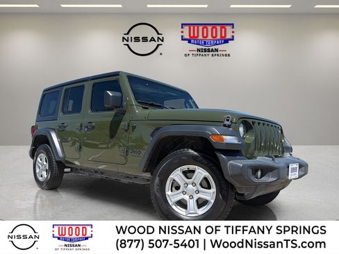 Used 2022 Jeep Wrangler Unlimited Sport AWD/4WD image 1