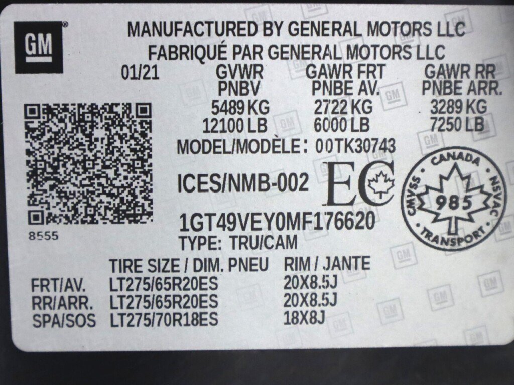 Used 2021 GMC Sierra 3500 AT4 w/ AT4 Premium Plus Package AWD/4WD image 54