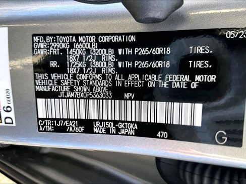 Used 2023 Lexus GX 460 Premium w/ Premium Package AWD/4WD image 30