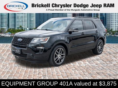Used 2018 Ford Explorer Sport w/ Equipment Group 401A image 1