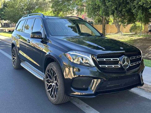 Used 2018 Mercedes-Benz GLS 550 4MATIC w/ Driver Assistance Package image 2