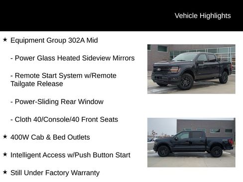 Used 2024 Ford F150 XLT w/ Equipment Group 302A MID image 16