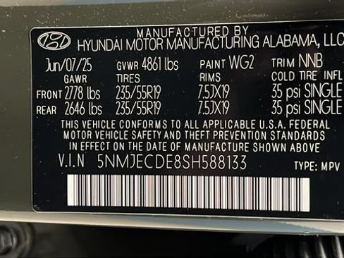 Used 2025 Hyundai Tucson Limited AWD/4WD image 28