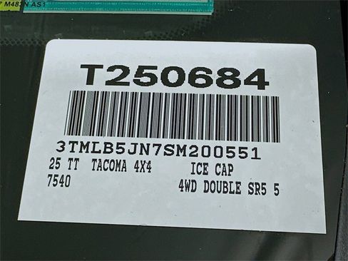 New 2025 Toyota Tacoma SR5 image 18