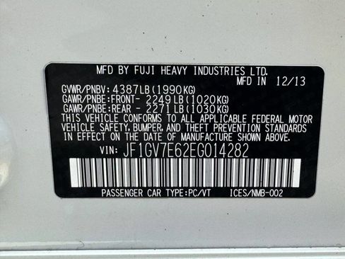 Used 2014 Subaru Impreza WRX Sedan image 34