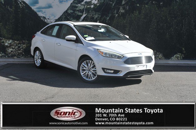Used 2017 Ford Focus Titanium w/ Titanium Technology Package FWD image 1