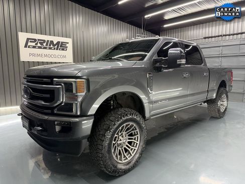 Used 2022 Ford F250 Platinum w/ FX4 Off-Road Package AWD/4WD image 1