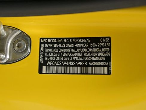 Used 2022 Porsche 911 GT3 RWD image 68
