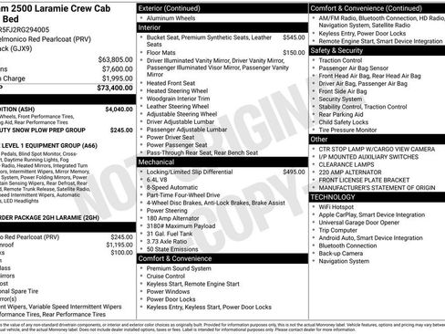 Used 2024 RAM 2500 Laramie w/ Night Edition AWD/4WD image 6