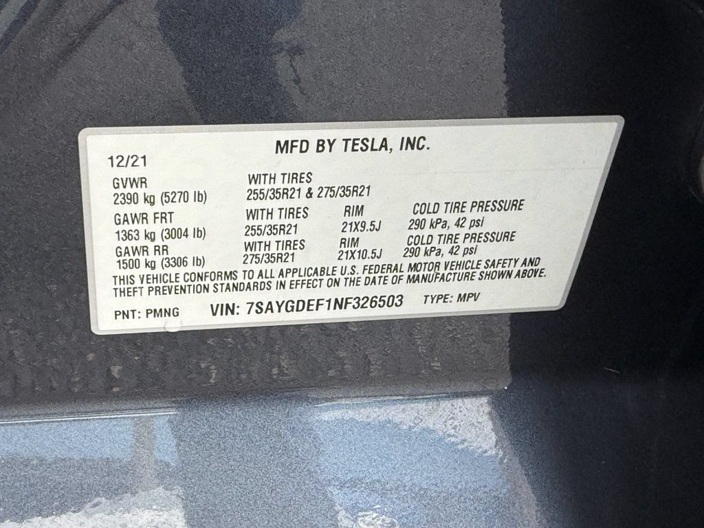Used 2022 Tesla Model Y Performance AWD/4WD image 35