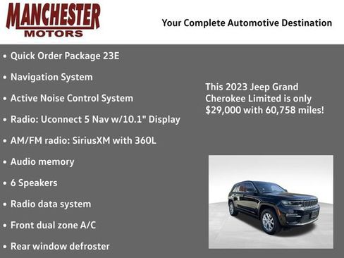 Used 2023 Jeep Grand Cherokee Limited image 2