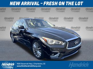 Used 2019 INFINITI Q50 Luxe w/ Essential Package (3.0T Luxe) image 1