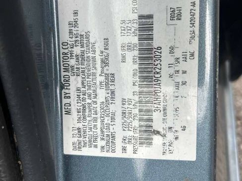 Used 2012 Ford Fusion SEL FWD image 18