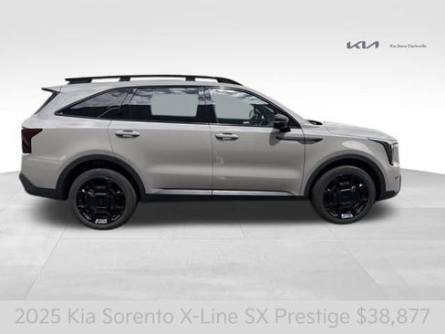 Certified 2025 Kia Sorento SX Prestige w/ Sage Leather Package AWD/4WD image 8