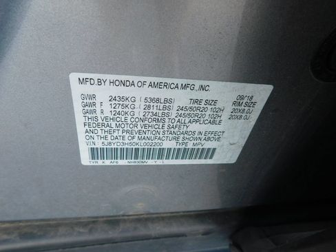Used 2019 Acura MDX FWD w/ Technology Package image 9
