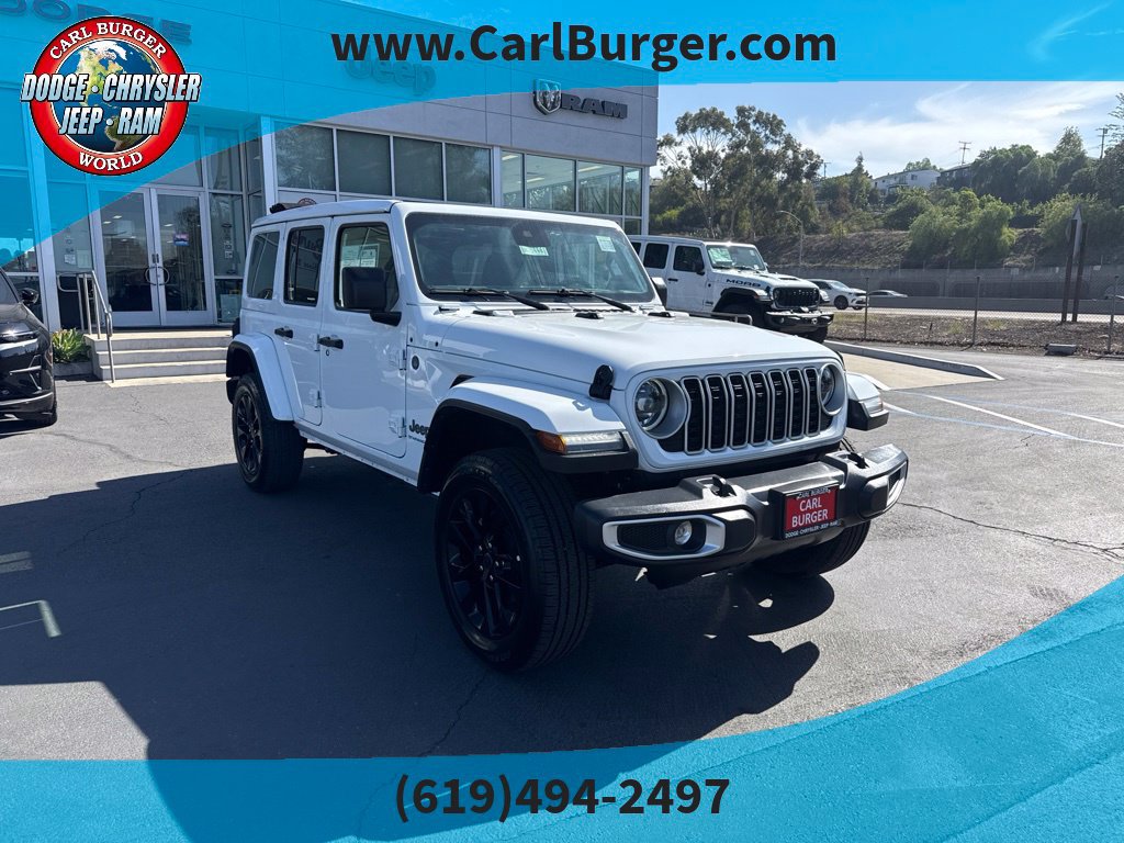 Certified 2025 Jeep Wrangler Unlimited Sahara w/ Safety Group AWD/4WD image 1