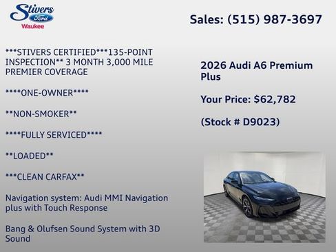 Used 2026 Audi A6 Premium Plus AWD/4WD image 26