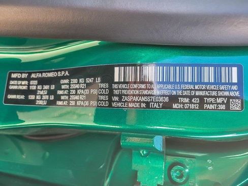 New 2025 Alfa Romeo Stelvio Sprint w/ Veloce Package image 23