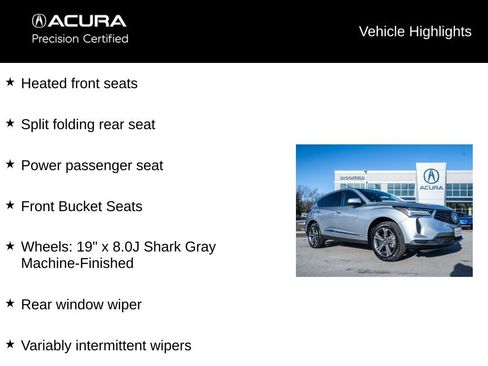 Certified 2025 Acura RDX w/ Technology Package image 21