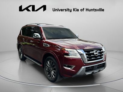 Used 2023 Nissan Armada Platinum w/ Captain's Chairs Package