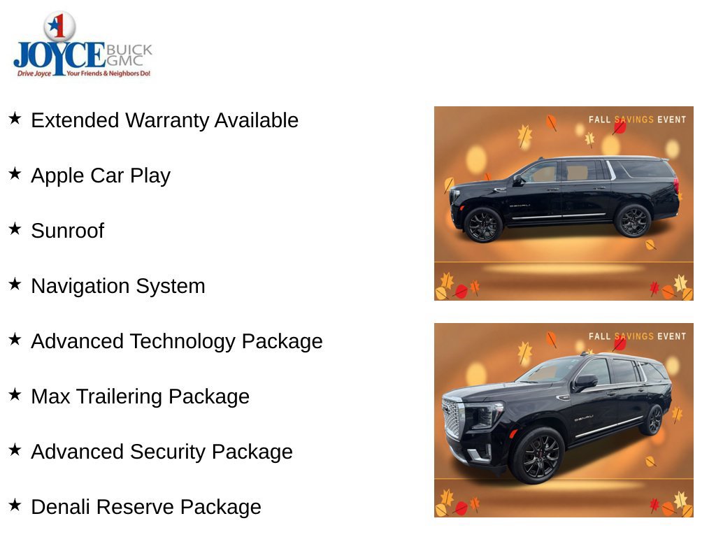 Certified 2023 GMC Yukon XL Denali w/ Denali Reserve Package AWD/4WD image 10