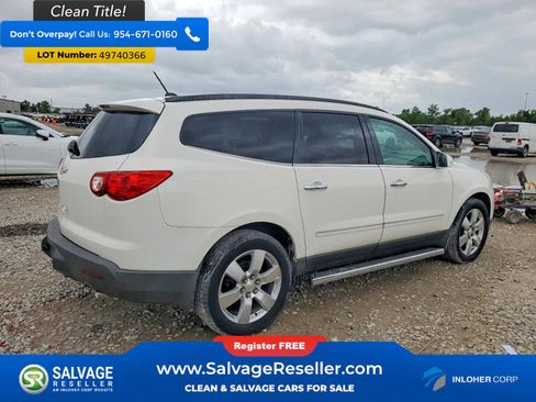 Used 2012 Chevrolet Traverse LTZ w/ LPO, 'HIT The Road' Package image 4