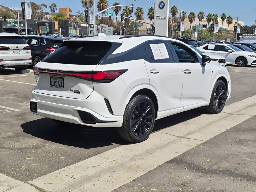 Used 2023 Lexus RX 500h F Sport w/ Cold Area Package AWD/4WD image 6