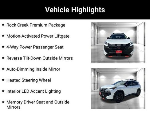 New 2026 Nissan Rogue SV w/ Rock Creek Premium Package AWD/4WD image 2
