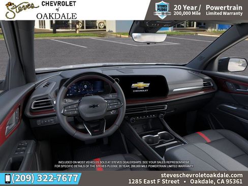 New 2026 Chevrolet Traverse RS w/ LPO, Floor Liner Package AWD/4WD image 15